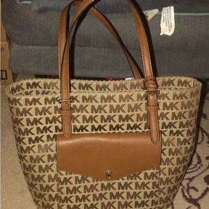 Michael Kors Brown Tote Bag